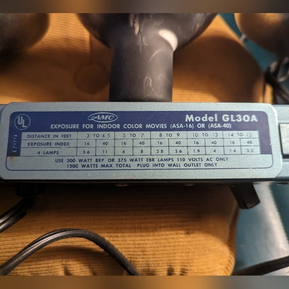 AMC 1960's movie exposure light - Picture 4 of 6